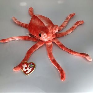 Ty wiggly octopus beanie baby